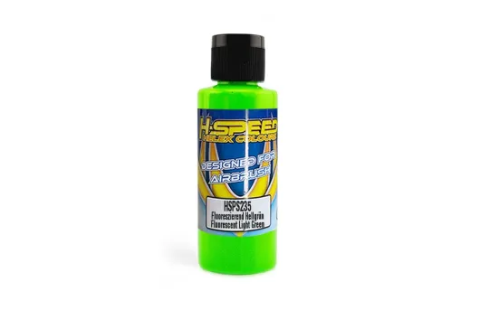 HSP H-Speed Lexan Airbrush Farbe 60ml in Fluoreszierend Hellgrün / Light Green