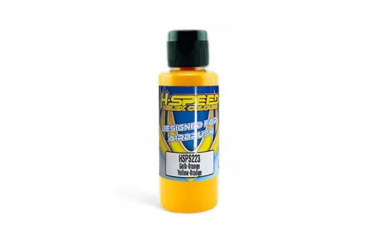 HSP H-Speed Lexan Airbrush Farbe 60ml in Gelb-Orange / Yellow-Orange