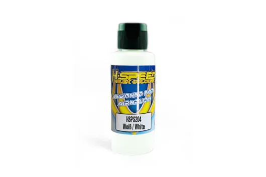 HSP H-Speed Lexan Airbrush Farbe 60ml in Weiß / White