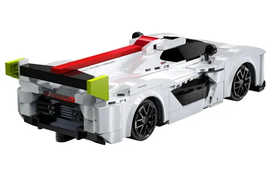 CaDA Klemmbausteine Auto Pininfarina-H2 Speed RC Set RTR mit Fernsteuerung oder via APP und Antriebsset - 296 Teile