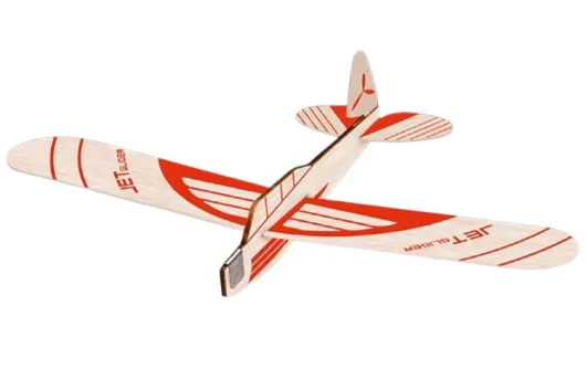 BalsaBirds Hand-Launch Glider - Red