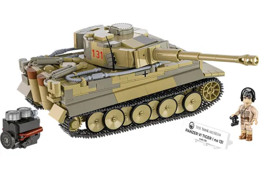 COBI Klemmbausteine Panzer Tiger I No131 - 898 Teile