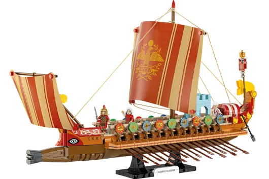 COBI Klemmbausteine Schiff Römisches Kriegsschiff - 1810 Teile