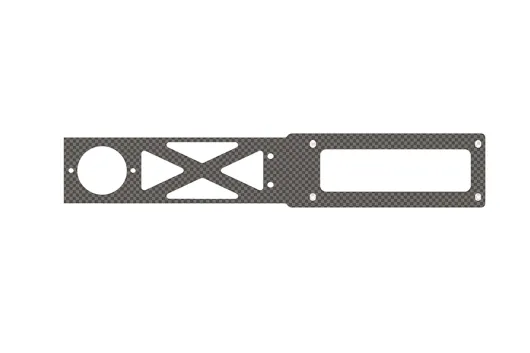 XLPower Ersatzteile Zentrale Platte aus CFK für XLPower NME Nitro