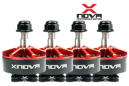 Xnova FPV Brushless Lightning Motor 2207 unten Frei mit 1650KV mit M5 Welle (14mm) 4Stück
