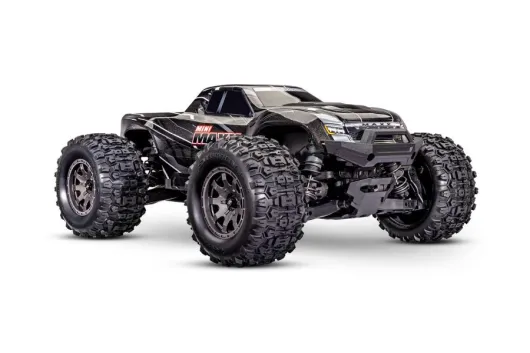 Traxxas MINI-MAXX 4WD schwarz 1/16 BL-2S Brushless, HD-Teile, mit Akku und Lader