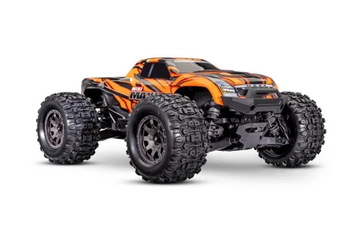 Traxxas MINI-MAXX 4WD orange 1/16 BL-2S Brushless, HD-Teile, mit Akku und Lader