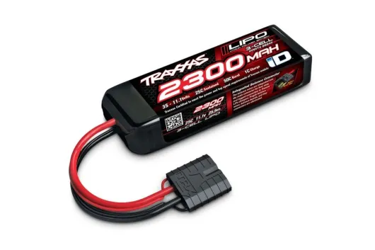 Traxxas Akku LiPo Power Cell 2300mAh 11,1V 3S 25C Traxxas mit iD-Stecker (L110xH35xB22mm) benötigt TRX3350R für Mini-Maxx 1/16