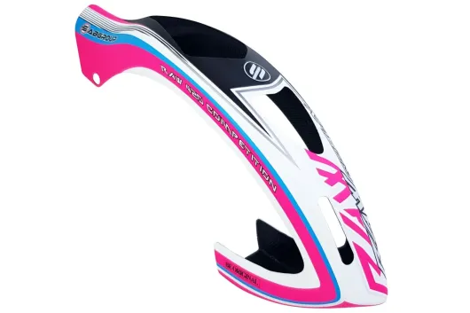 SAB Goblin Kabinenhaube in matt weiß/pink für RAW 420 Competition