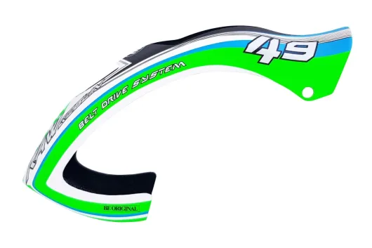 SAB Goblin Kabinenhaube in matt weiß/grün für RAW 420 Competition