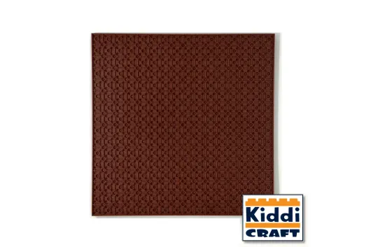 KiddiCraft Unterbaubare Grundplatte 32x32 in Braun