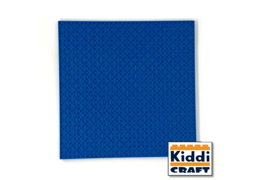 KiddiCraft Unterbaubare Grundplatte 32x32 in Blau