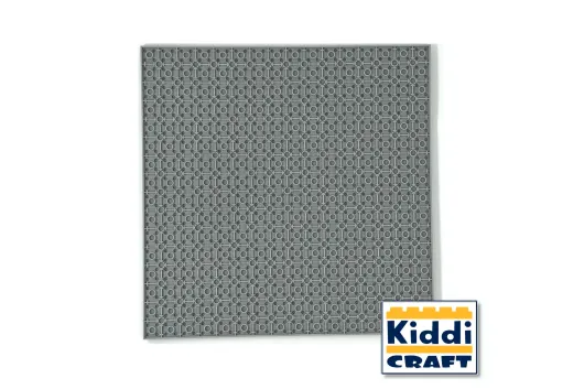 KiddiCraft Unterbaubare Grundplatte 32x32 in Hellgrau