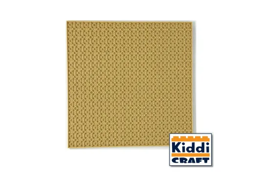 KiddiCraft Unterbaubare Grundplatte 32x32 in Sand
