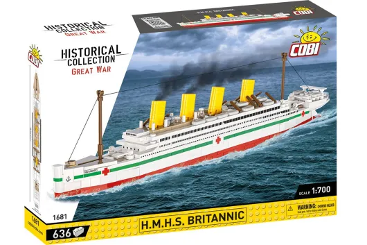 COBI Klemmbausteine Schiff H.M.H.S. Britannic - 636 Teile