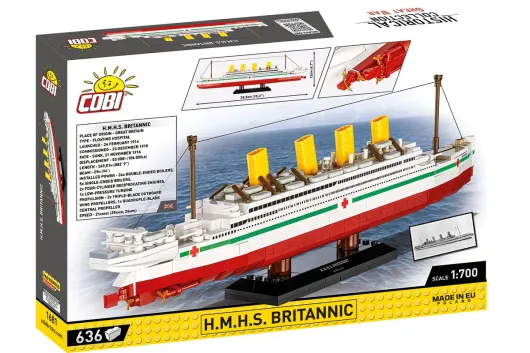 COBI Klemmbausteine Schiff H.M.H.S. Britannic - 636 Teile