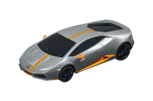Carrera PULL SPEED Racers "Lamborghini" in grau