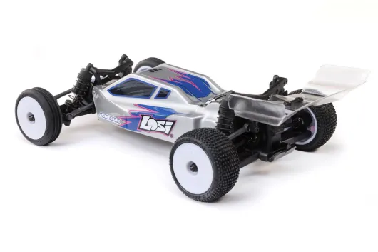 Losi 1/24 Micro-B 2WD Buggy RTR in Silber