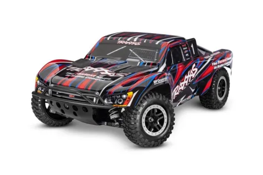 TRAXXAS Slash 4x4 VXL Clipless rot 1/10 Short-Course RTR Brushless mit HD Teilen, ohne Akku oder Lader