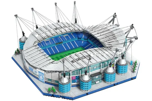 CaDA Klemmbausteine Manchester City Fußballstadion - 4473 Teile