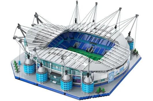 CaDA Klemmbausteine Manchester City Fußballstadion - 4473 Teile