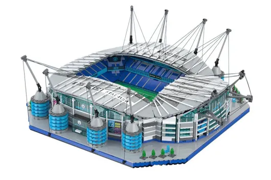 CaDA Klemmbausteine Manchester City Fußballstadion - 4473 Teile