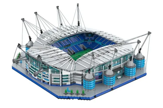 CaDA Klemmbausteine Manchester City Fußballstadion - 4473 Teile
