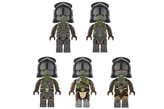 KiddiCraft Klemmbausteine Ork-Rammbock - 302 Teile