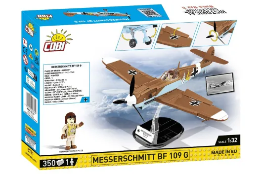 COBI Klemmbausteine Flugzeuge Messerschmitt BF 109 G - 350 Teile