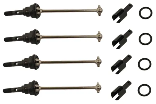 Traxxas Tuning CV-Antriebswellen aus Stahl 4Stück für E-Revo 1/16
