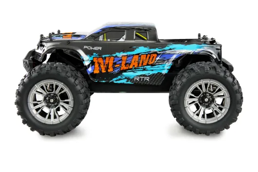 Amewi Monstertruck M-Land 4WD RTR in Blau 1/16