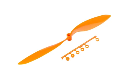 GWS 2Blatt Propeller 9x4,7 in orange