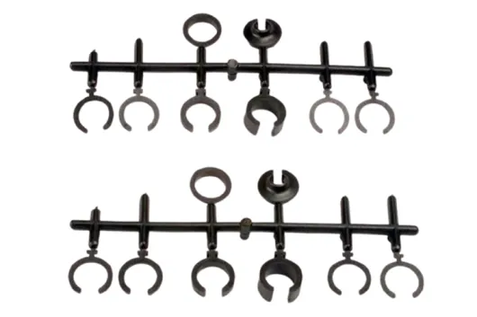 Traxxas Zubehör Big Bore Federteller und Clips für Bandit, Bigfoot, Rustler, Slash und Stampede 1/10