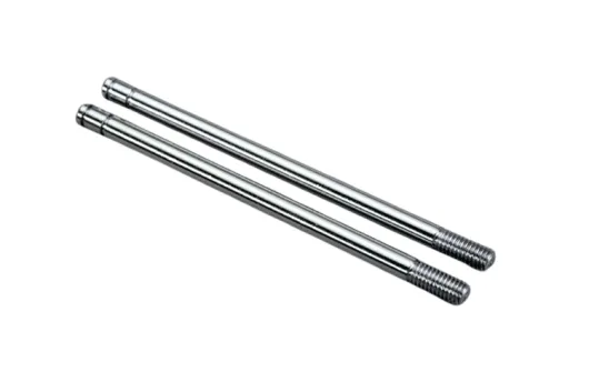 Traxxas Ersatzteile Ultra Dämpfer Kolbenstange XXL aus Stahl in chrom 2Stück für Bigfoot, Rustler, Slash, und Stampede 1/10