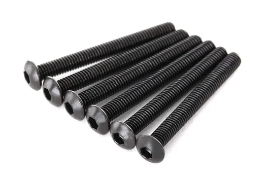 Traxxas Ersatzteile Rundkopfschraube 3x27mm mit Innensechskant 6Stück