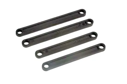 Traxxas Ersatzteile Sturzgestänge-Set aus Kunststoff in schwarz für Bandit 1/10