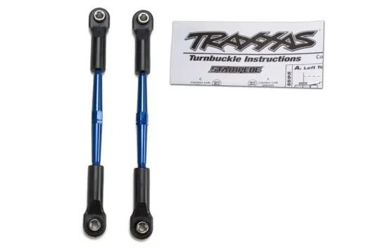 Traxxas Tuning Gewindestangen-Set aus Aluminium in blau 2Stück für Bigfoot und Stampede 1/10