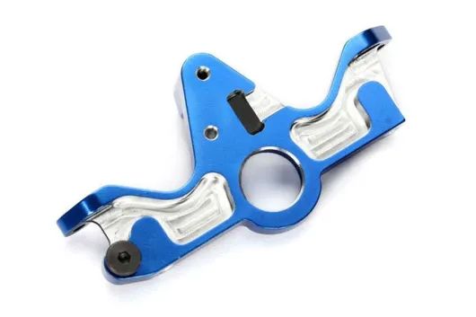 Traxxas Tuning Motorhalter aus 6061-T6 Aluminium in blau für Ford Raptor, Slash und Stampede 1/10