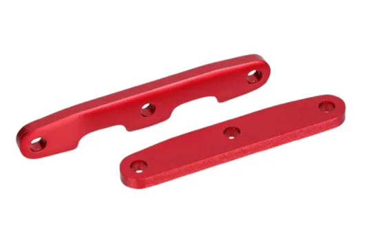 Traxxas Tuning Querlenkerhalter aus Aluminium in rot für Rustler, Slash und Stampede 1/10