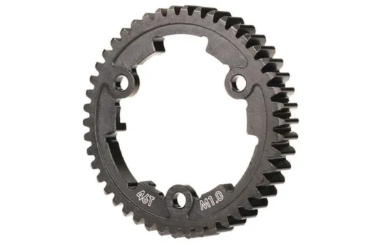 Traxxas Tuning Hauptzahnrad aus Stahl 46Z (Modul 1) für MAXX 1/10, X-Maxx 1/7 und Funco 1/6