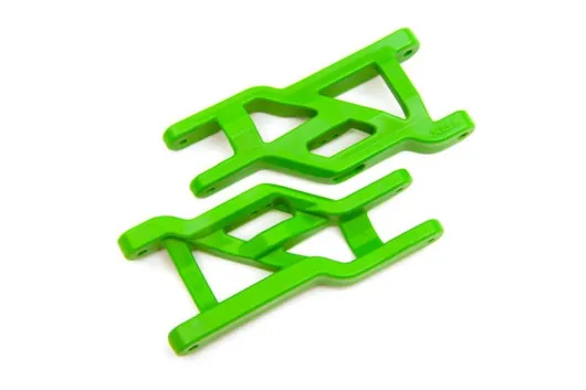 Traxxas Tuning Heavy-Duty Querlenker in grün vorne für Bigfoot, Ford Raptor, Rustler, Slash und Stampede 1/10