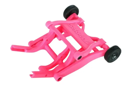 Traxxas Tuning Wheelie-Bar in pink Montiert für Bandit, Bigfoot, Ford Raptor, Rustler, Slash und Stampede 1/10