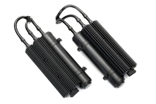 Traxxas Ersatzteile Stoßdämpfer Nachbildung in schwarz 2Stück für Unlimited Desert Racer 1/7