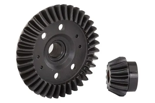 Traxxas Tuning CNC Differential Tellerrad 37Z mit Ritzel 13Z hinten für Ford Fiesta, Ford Raptor, Rustler, Slash und Stampede 1/10