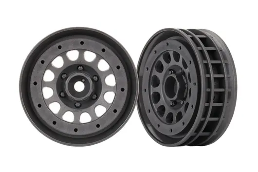 Traxxas Tuning Method Race 105 1,9 Felgen in charcoal-grau 2Stück (benötigt TRX8169) für TRX-4 1/10