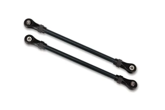 Traxxas Ersatzteile Aufhängungs-Links aus Stahl in schwarz vorne unten 5x104mm 2Stück für TRX8140 für TRX-4 1/10