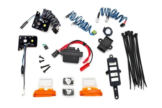 Traxxas Tuning LED Licht-Set Komplett (für TRX8010 und TRX9230) für TRX-4 1/10
