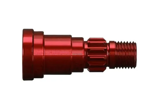 Traxxas Tuning Radachse aus Aluminium in rot (nur für TRX7750X) für X-Maxx 1/7