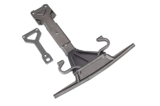 Traxxas Ersatzteile Schutzplatte aus Kunststoff vorne mit Support-Platte aus Stahl für Unlimited Desert Racer 1/7