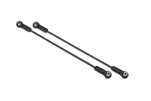 Traxxas Ersatzteile Aufhängungs-Link hinten oben aus Stahl in schwarz 4x206mm für Unlimited Desert Racer 1/7